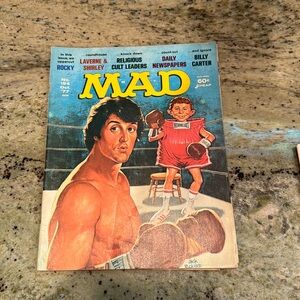Vintage mad magazine. - Rocky oct 1977